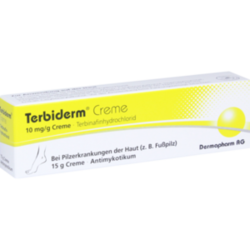Verpackungsbild (Packshot) von TERBIDERM 10 mg/g Creme