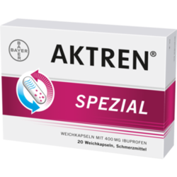 Verpackungsbild(Packshot) von AKTREN spezial Weichkapseln