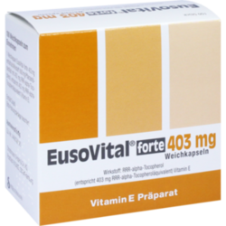 Verpackungsbild (Packshot) von EUSOVITAL forte 403 mg Weichkapseln