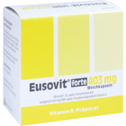 Verpackungsbild (Packshot) von EUSOVIT forte 403 mg Weichkapseln