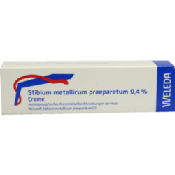 Verpackungsbild (Packshot) von STIBIUM METALLICUM PRAEPARATUM 0,4% Creme