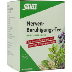 Verpackungsbild (Packshot) von NERVEN-BERUHIGUNGS-Tee Kräutertee Nr.22 Bio Salus
