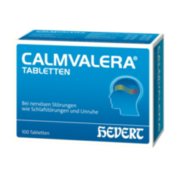 Verpackungsbild (Packshot) von CALMVALERA Hevert Tabletten