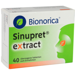 Verpackungsbild (Packshot) von SINUPRET extract überzogene Tabletten