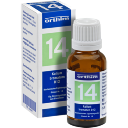 Verpackungsbild(Packshot) von BIOCHEMIE Globuli 14 Kalium bromatum D 12
