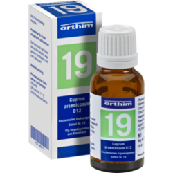 Verpackungsbild(Packshot) von BIOCHEMIE Globuli 19 Cuprum arsenicosum D 12