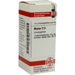 Verpackungsbild (Packshot) von MADAR D 6 Globuli
