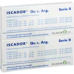 Verpackungsbild (Packshot) von ISCADOR Qu c.Arg Serie II Injektionslösung