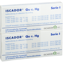 Verpackungsbild (Packshot) von ISCADOR Qu c.Hg Serie I Injektionslösung
