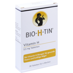 Verpackungsbild (Packshot) von BIO-H-TIN Vitamin H 2,5 mg für 4 Wochen Tabletten