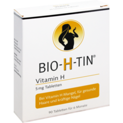 Verpackungsbild (Packshot) von BIO-H-TIN Vitamin H 5 mg für 6 Monate Tabletten