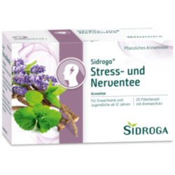 Verpackungsbild (Packshot) von SIDROGA Stress- und Nerventee Filterbeutel