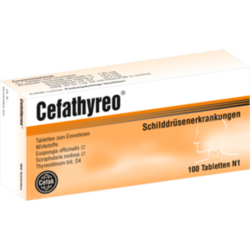 Verpackungsbild (Packshot) von CEFATHYREO Tabletten
