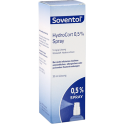 Verpackungsbild (Packshot) von SOVENTOL Hydrocort 0,5% Spray