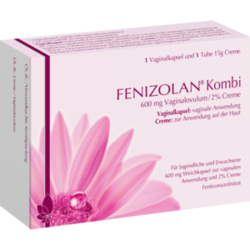 Verpackungsbild (Packshot) von FENIZOLAN Kombi 600 mg Vaginalovulum+2% Creme