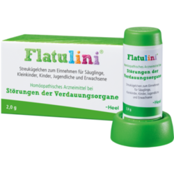 Verpackungsbild (Packshot) von FLATULINI Globuli