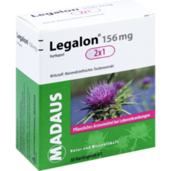 Verpackungsbild(Packshot) von LEGALON 156 mg Hartkapseln