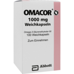 Verpackungsbild (Packshot) von OMACOR 1.000 mg Weichkapseln