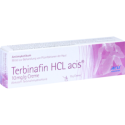 Verpackungsbild(Packshot) von TERBINAFIN HCL acis 10 mg/g Creme