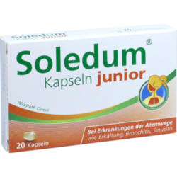 Verpackungsbild (Packshot) von SOLEDUM Kapseln junior 100 mg