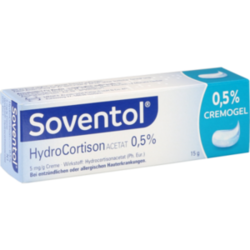 Verpackungsbild (Packshot) von SOVENTOL Hydrocortisonacetat 0,5% Creme