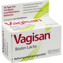 Verpackungsbild (Packshot) von VAGISAN Biotin-Lacto Kapseln