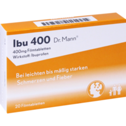 Verpackungsbild (Packshot) von IBU 400 Dr.Mann Filmtabletten