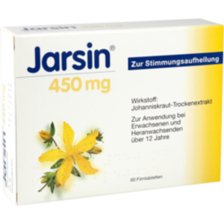 Verpackungsbild (Packshot) von JARSIN 450 mg Filmtabletten