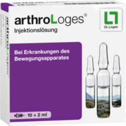 Verpackungsbild (Packshot) von ARTHROLOGES Injektionslösung Ampullen