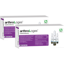 Verpackungsbild (Packshot) von ARTHROLOGES Injektionslösung Ampullen