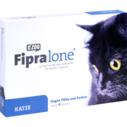 Verpackungsbild (Packshot) von FIPRALONE 50 mg Lsg.z.Auftropf.f.Katzen