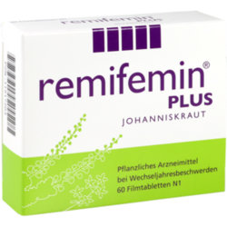 Verpackungsbild (Packshot) von REMIFEMIN plus Johanniskraut Filmtabletten