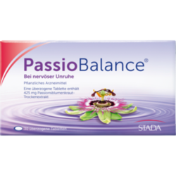 Verpackungsbild (Packshot) von PASSIO Balance überzogene Tabletten