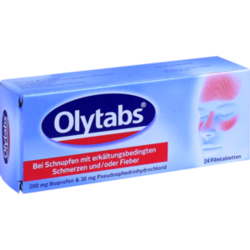 Verpackungsbild(Packshot) von OLYTABS 200 mg/30 mg Filmtabletten