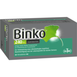 Beipackzettel von BINKO 240 mg Filmtabletten