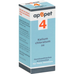 Verpackungsbild(Packshot) von APOPET Schüßler-Salz Nr.4 Kalium chlor.D 6 vet.