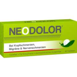 Verpackungsbild (Packshot) von NEODOLOR Tabletten