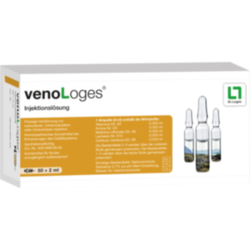 Verpackungsbild (Packshot) von VENOLOGES Injektionslösung Ampullen