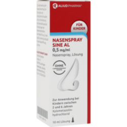 Verpackungsbild (Packshot) von NASENSPRAY sine AL 0,5 mg/ml Nasenspray