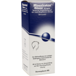 Verpackungsbild (Packshot) von MINOXICUTAN Männer 50 mg/ml Spray