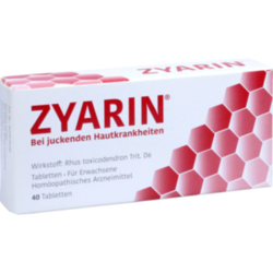 Verpackungsbild (Packshot) von ZYARIN Tabletten