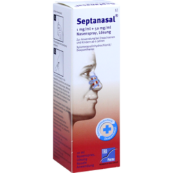 Verpackungsbild (Packshot) von SEPTANASAL 1 mg/ml + 50 mg/ml Nasenspray