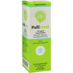 Verpackungsbild (Packshot) von POLLICROM 20 mg/ml Augentropfen