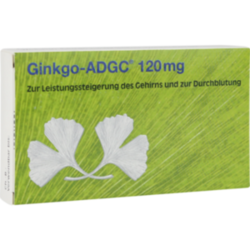Verpackungsbild (Packshot) von GINKGO ADGC 120 mg Filmtabletten