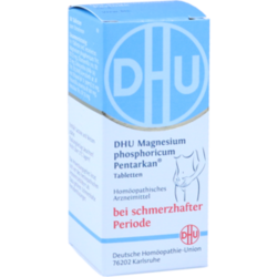 Verpackungsbild (Packshot) von DHU Magnesium phos.Pentarkan Periodenschmerz Tabl.