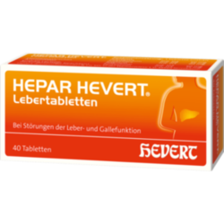 Verpackungsbild (Packshot) von HEPAR HEVERT Lebertabletten