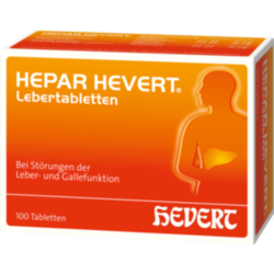 Verpackungsbild (Packshot) von HEPAR HEVERT Lebertabletten