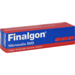 Verpackungsbild (Packshot) von FINALGON Wärmesalbe DUO 4 mg/g + 25 mg/g