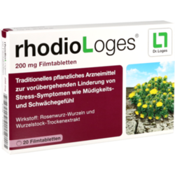 Verpackungsbild (Packshot) von RHODIOLOGES 200 mg Filmtabletten