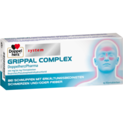 Verpackungsbild (Packshot) von GRIPPAL COMPLEX DoppelherzPharma 200 mg/30 mg FTA